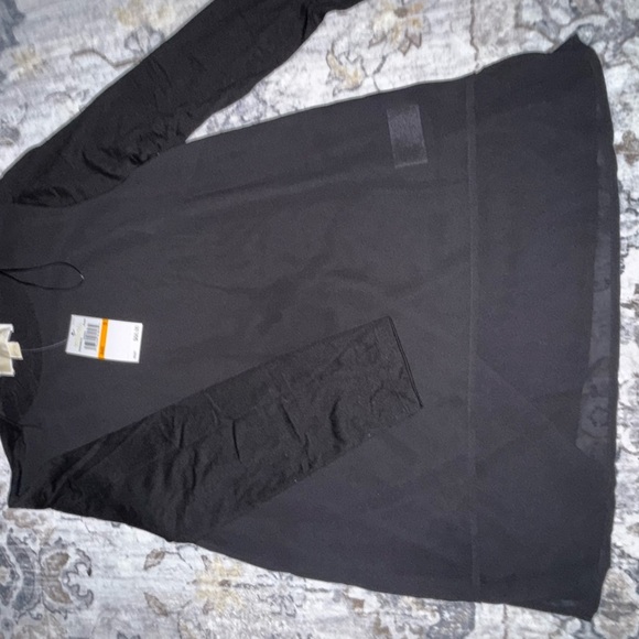 Michael Kors Black Top with Gold Accent - Picture 3 of 4